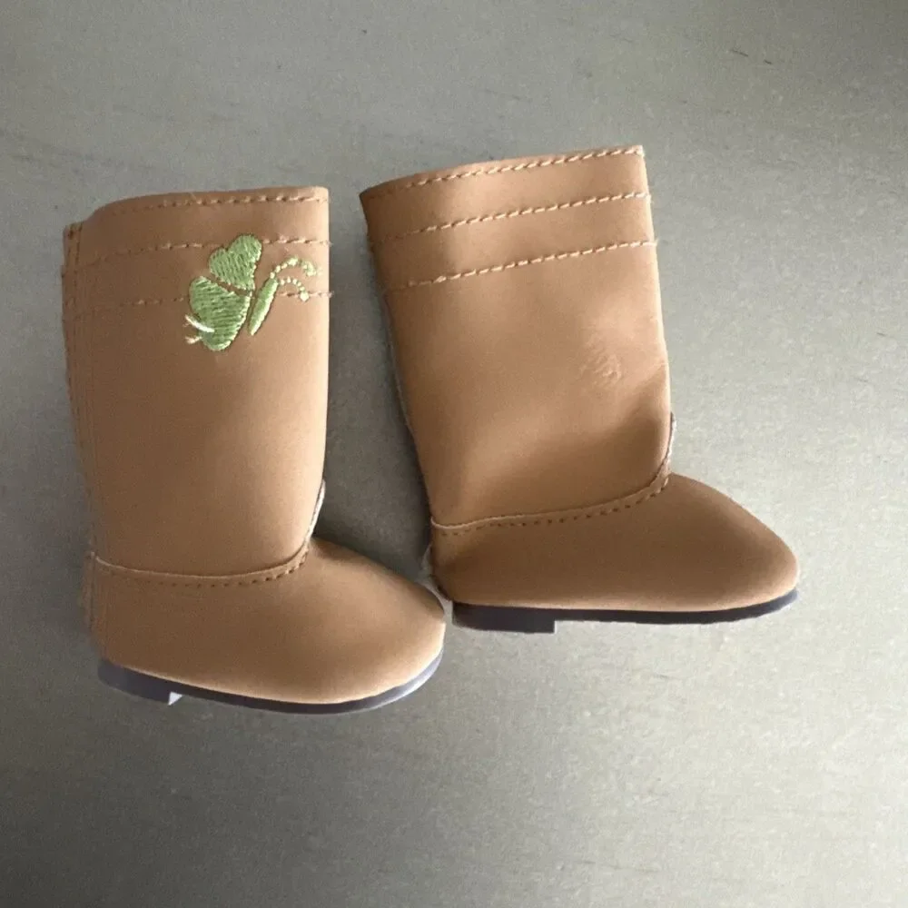 American Girl Doll True Spirit Boots Retired EUC